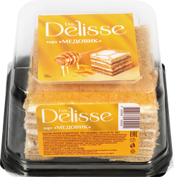 Торт DELISSE Медовик, 300г, картинка