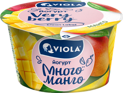 Йогурт VIOLA Very Berry с манго 2,6%, без змж, 180г, картинка