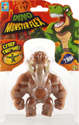 Игрушка 1TOY Monster Flex Dino 14см, тянущиеся фигурки, 14 видов, в ассортименте Арт. Т22691, картинка