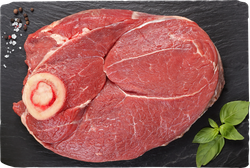 Говядина Фермерская, тазобедренная часть,на кости ЛЕНТА FRESH, весовая, вид