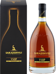 Коньяк SARAJISHVILI VSOP Грузинский марочный выдержанный высшего качества КВВК 8 лет 40%, п/у, 0.7л, фото