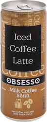 Напиток OBSESSO Кофе холодный Latte, 0.25л, детальное фото
