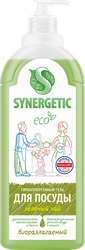 Гель для мытья посуды SYNERGETIC Зеленый чай, 1л, фотография