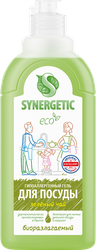 Гель для мытья посуды SYNERGETIC Зеленый чай, 0.5л, картинка