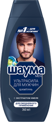Шампунь для всех типов волос мужской ШАУМА Men Ultra Сила, 360мл, вид