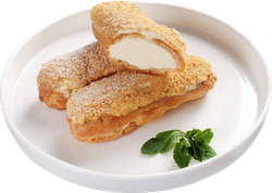 Набор пирожных Эклер, в обсыпке, с масляным кремом ЛЕНТА FRESH, 210г, вид