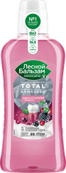 Ополаскиватель для полости рта ЛЕСНОЙ БАЛЬЗАМ Total Комплекс Таежные ягоды, 400мл, фото