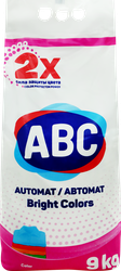 Стиральный порошок для цветного белья ABC, 9кг, вид