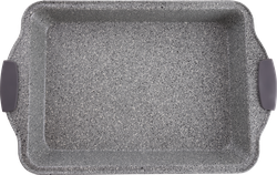 Форма для выпечки HOMECLUB Mineral 41x25,5x5,3см, c силиконовыми ручками Арт. WND-2, крупный план