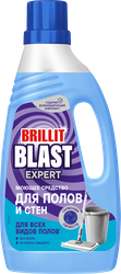 Средство для мытья полов и стен BRILLIT BLAST Гармония свежести, дезинфицирующее, 1л, картинка