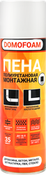 Пена монтажная DOMOFOAM мини, бытовая, всесезонная Арт. 9413435, 400мл, вид