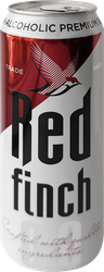 Пиво безалкогольное RED FINCH пастеризованное 0,5%, 0.45л, изображение