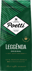 Кофе молотый POETTI Leggenda Original натуральный жареный, 250г, изображение