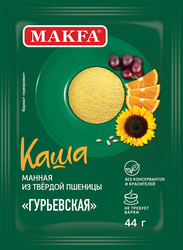 Каша манная MAKFA Гурьевская, 44г, фотография
