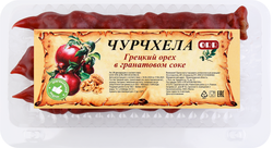 Чурчхела с грецким орехом в гранатовом соке, весовая, изображение
