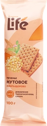 Печенье безглютеновое ЛЕНТА LIFE Нутовое, 100г