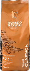 Кофе зерновой ROMEO ROSSI Classica натуральный жареный, 1кг, картинка