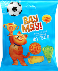 Мармелад жевательный ВАУ МЯУ! Футбол, 70г, фотография