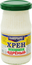 Хрен ГЛАВПРОДУКТ Ядреный, 170г, изображение