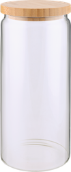 Банка для хранения HOMECLUB Bamboo, с крышкой, бамбук, 1.45л, детальное фото