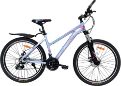 Велосипед ACTIWELL Journey, 26" 21 скорость, голубо-розовый, мятно-розовый, Арт. JRN26AL-UW