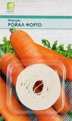 Семена ПОИСК Морковь Ройал Форто, на ленте, 8м