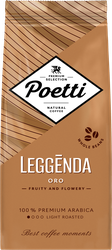 Кофе зерновой POETTI Leggenda Oro натуральный жареный, 250г, фото