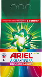 Стиральный порошок для цветного белья ARIEL Color, автомат, 3кг, вид
