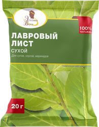 Лавровый лист ЭСТЕТИКА ВКУСА, 20г, крупный план