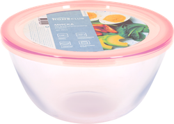 Миска HOMECLUB Cook&Keep с крышкой, жаропрочное стекло, 1.05л, Арт. Zb11, вид