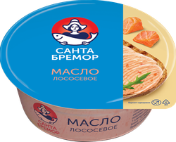 Масло лососевое САНТА БРЕМОР Бутербродное, 100г, детальное фото