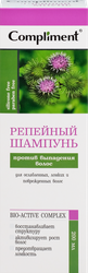 Шампунь для волос COMPLIMENT Репейный против выпадения волос, 200мл, крупный план