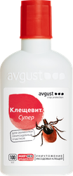 Средство от иксодовых клещей AVGUST Клещевит Супер, Арт. 42000628, 100мл, детальное фото