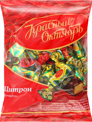 Конфеты КРАСНЫЙ ОКТЯБРЬ Цитрон, 250г, картинка