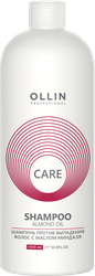 Шампунь для волос OLLIN Care с маслом миндаля, против выпадения, 1л, детальное фото