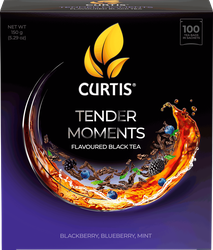 Чай черный CURTIS Tender Moments, 100саш, вид
