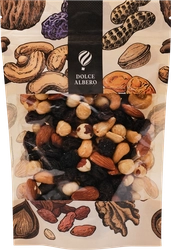 Смесь фруктово-ореховая DOLCE ALBERO жареные орехи и изюм, 150г
