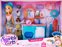 Набор игровой SPARKLE GIRLZ Кукла в пекарне, 10 предметов, Арт. 100183-2023-S001, вид