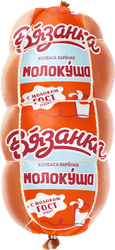 Колбаса вареная ВЯЗАНКА Молокуша, 400г, крупный план