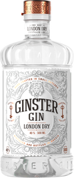 Джин GINSTER London dry 40%, сухой, 0.5л, вид