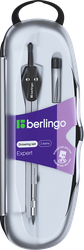 Готовальня BERLINGO Expert, 2 предмета, циркуль 13,5см, Арт. DS_20202, крупный план