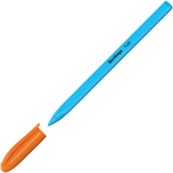Ручка шариковая BERLINGO Triangle fuze stick, синий, 0,5мм, в ассортименте, Арт. CBp_05218, детальное фото