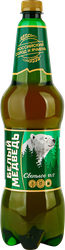 Пиво светлое БЕЛЫЙ МЕДВЕДЬ пастеризованное 5%, 1.15л, фотография