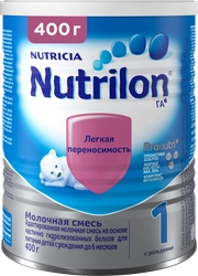 Смесь молочная NUTRILON ГА 1, с рождения, 400г