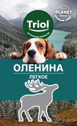 Лакомство для собак TRIOL PLANET FOOD Легкое оленя, 30г, вид