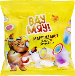 Маршмеллоу ВАУ МЯУ! со вкусом тутти фрутти, 90г