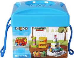 Конструктор KIBOX Собери свой мир, 460 деталей, Арт. 2901, крупный план