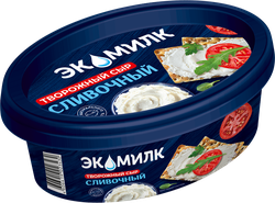 Сыр творожный ЭКОМИЛК 60%, без змж, 120г, изображение