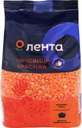 Чечевица красная ЛЕНТА, 450г, вид