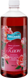 Пена для ванн АФАЛИНА Пион, 750мл, вид